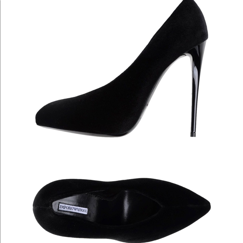 Emporio Armani , black pumps , 36 size
